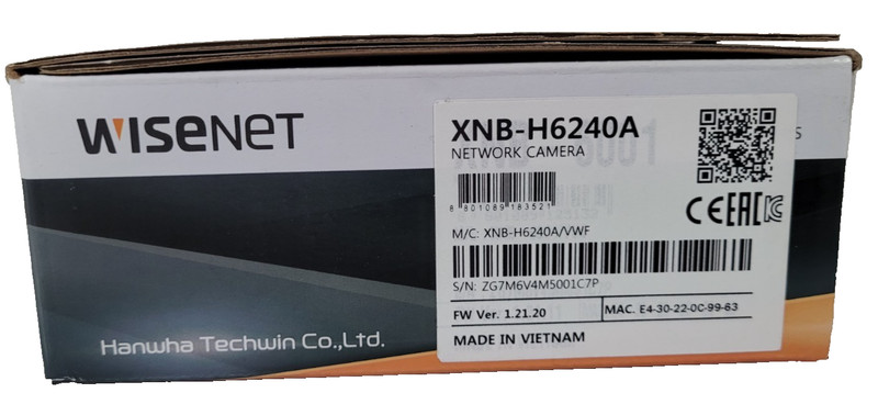 Wisenet X Series Network Camera XNB-H6240A gallery