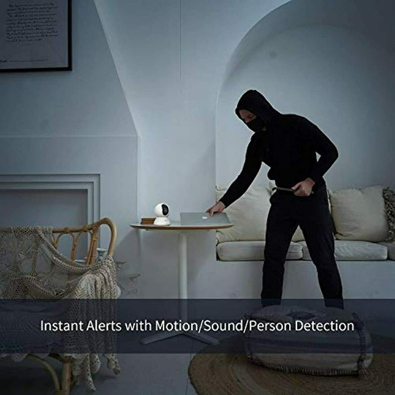 Security Camera 2K, blurams Baby Monitor Dog Camera 360-degree for Home Security gallery