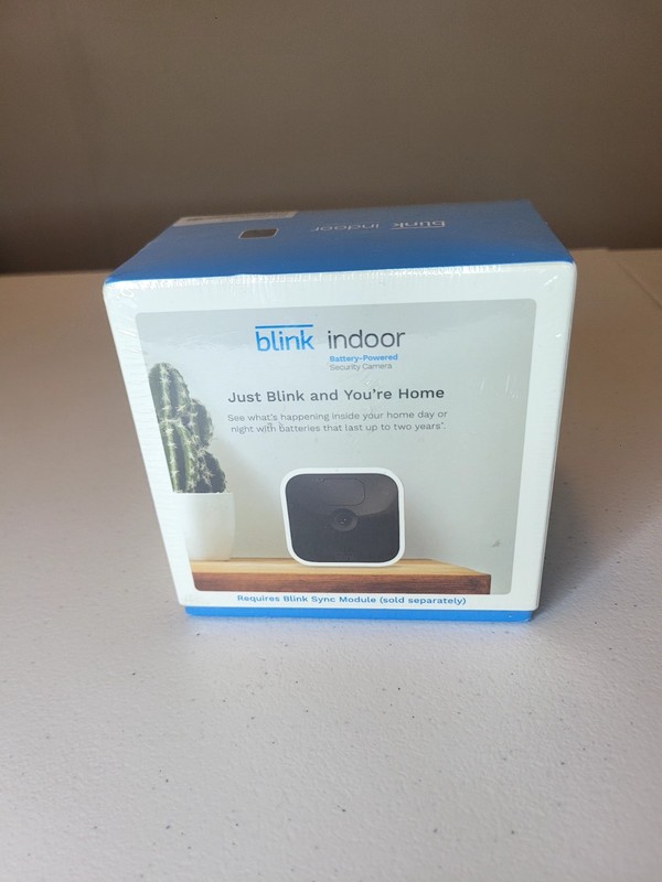 Blink Indoor Add-on Security Camera (Sync Module Required) NEW, SEALED, WHITE gallery