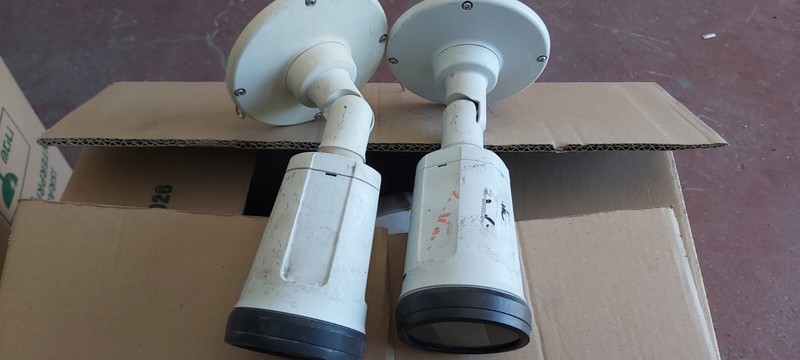 Lot of 2 Axis P1405-LE Network Camera Make Offers!
