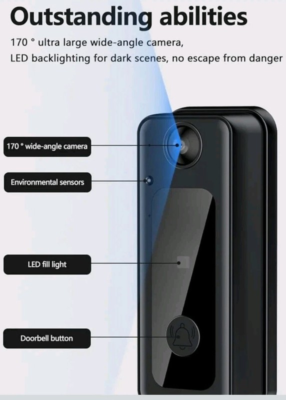 Smart Home 4.3"Video Doorbell Home Display Wireless Intercom HD Video Monitor gallery
