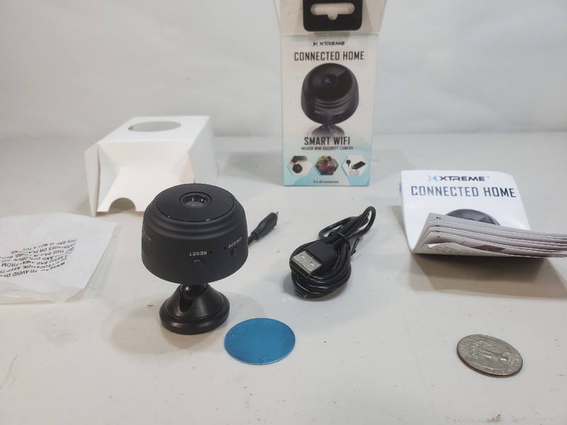 Connected home smart Wi-Fi indoor mini security camera gallery