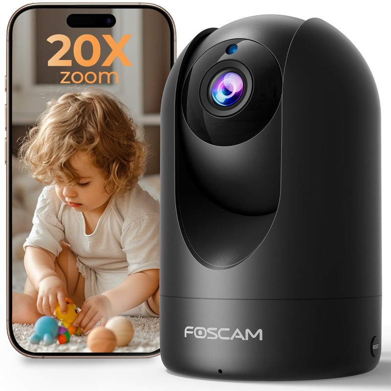 Camara De Seguridad Với Deteccion De Humanos Y Audio Bidireccional Lujo