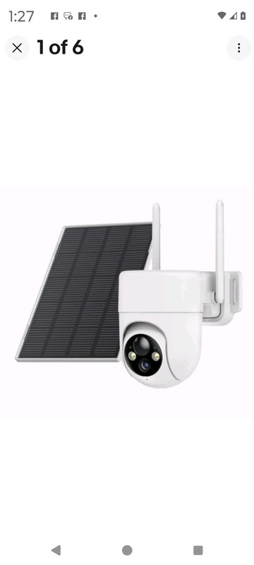 Solar Camera Outdoor Wireless, 2K Color Night Vision, Security Cameras