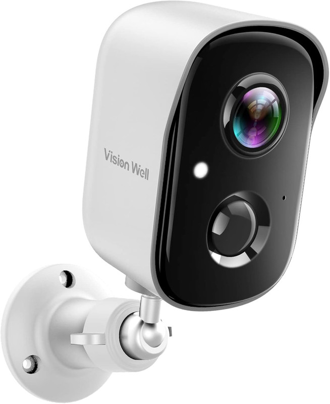 Security Cameras Wireless Outdoor, WiFi Cameras for Home Security Battery Powere