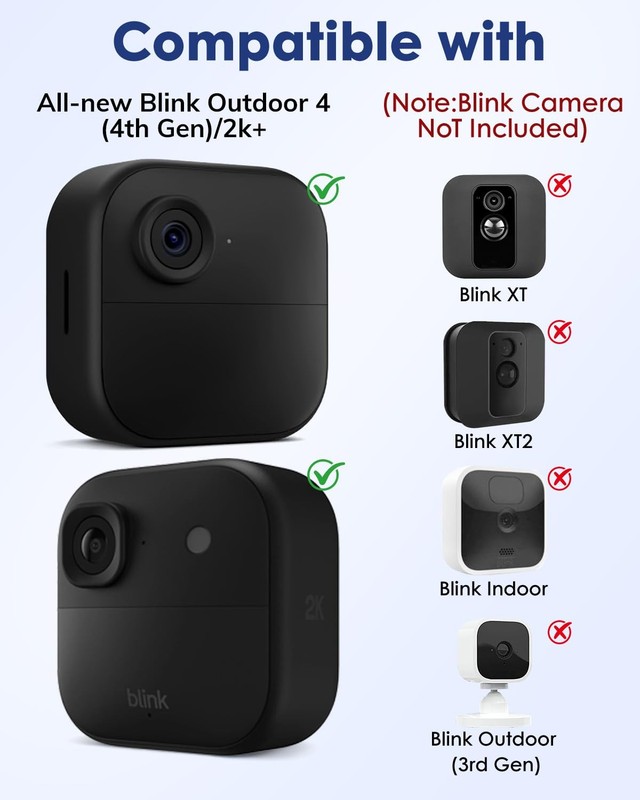 Camera Ground Stake Mount for Blink Outdoor 4/ 2K+ (2025 Model), Metal Spike ... gallery