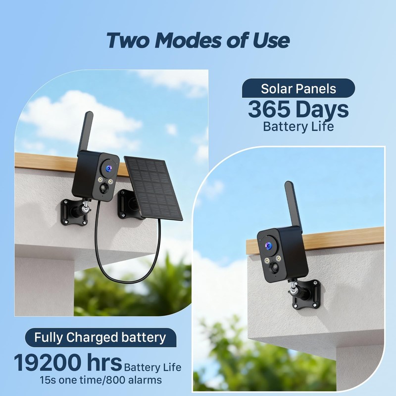 4G SIM Cellular Security Cameras Wireless Outdoor/Indoor: No WiFi Battery Ope... gallery