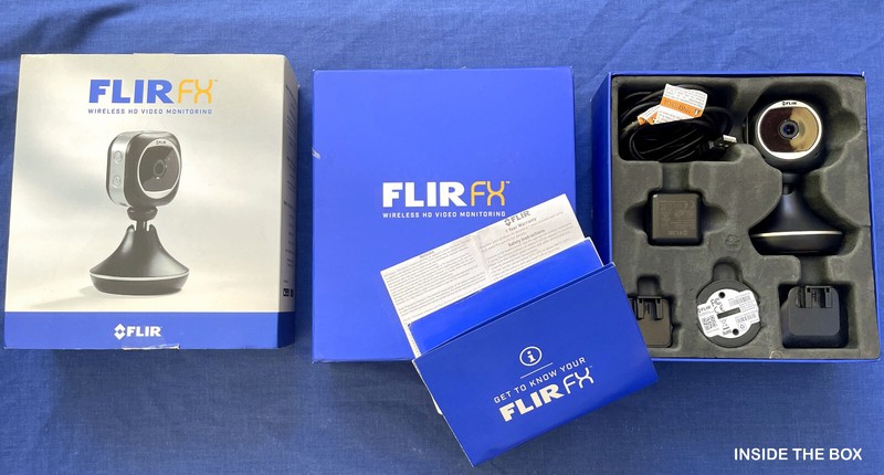 FLIR FX ✅ Wireless HD Video Security Camera, Indoor Stand, USB AC Power Adapter gallery
