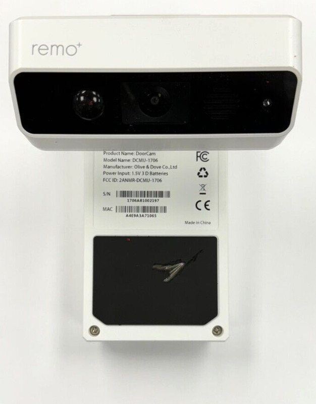 RemoBell DoorCam Wireless Night Vision 2-Way Audio Surveillance HD Wi-Fi Camera gallery