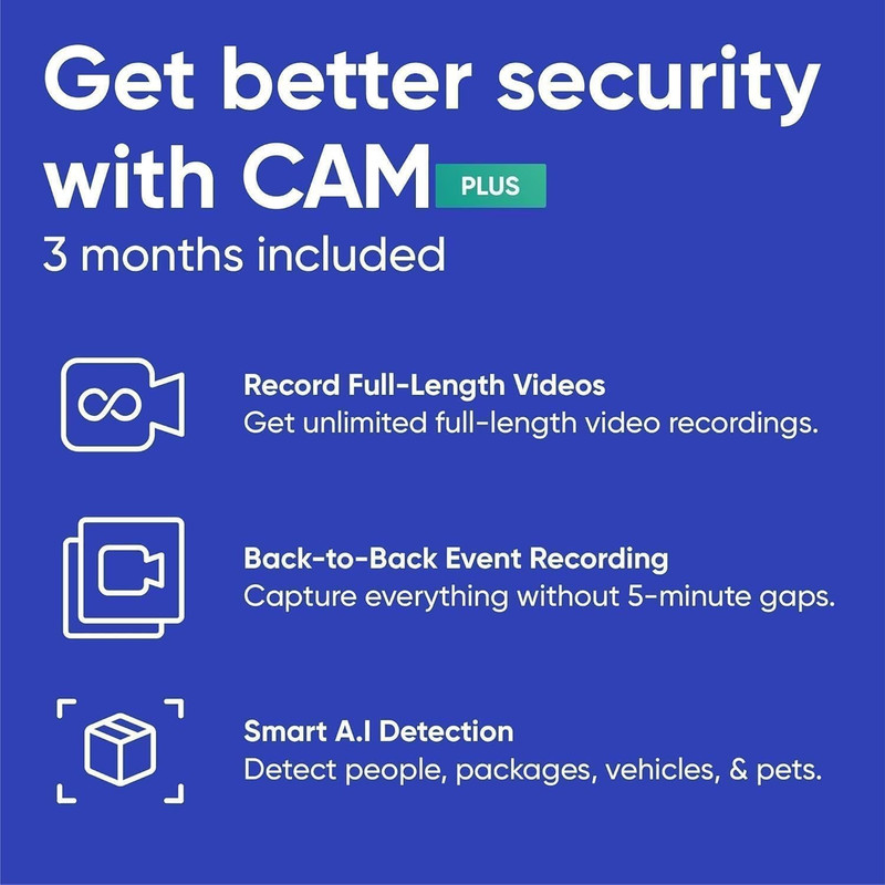 WYZE Cam V3, 1080P HD Wifi Wired Indoor/Outdoor Home Security Camera, Pet/Baby M gallery