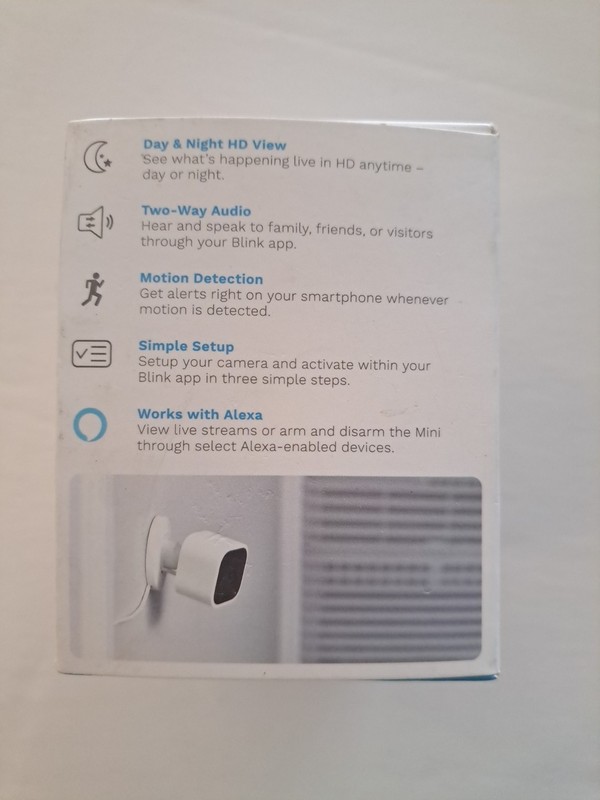 Blink Mini Indoor Plug-In HD Smart Security Camera gallery