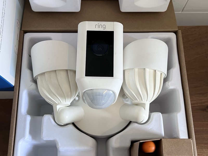 Ring Floodlight Cam Wired Plus - White gallery