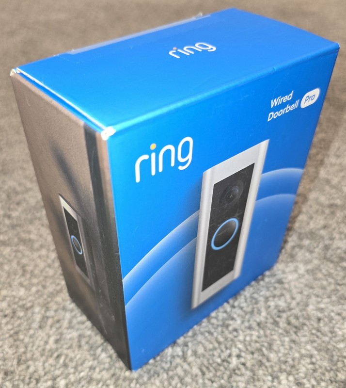 NEW RING DOORBELL PRO WIRED Hardwired Powered 3D Motion Detection Satin Nickel gallery