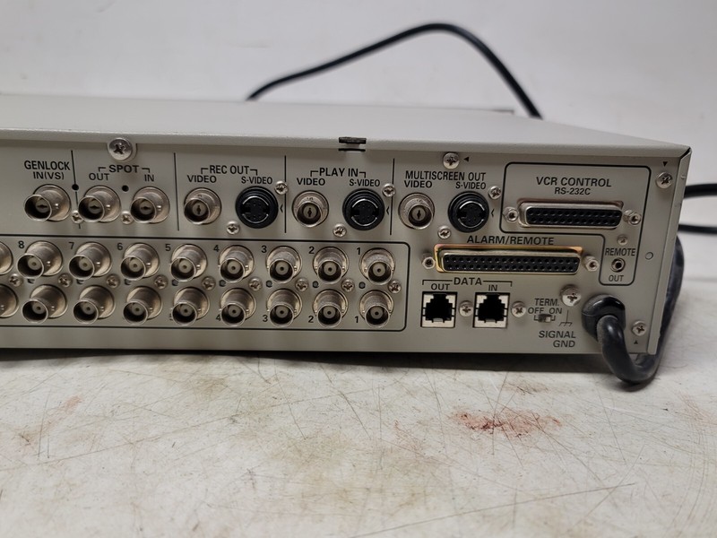 PANASONIC WJ-FS616C Video Multiplexer -Powers On - Selling As-Is gallery