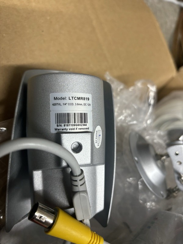 DSP Day or Night CCD Color CCTV CAMERAS Lot of 3 NEW 3.6mm NTSC I.R. Lens gallery