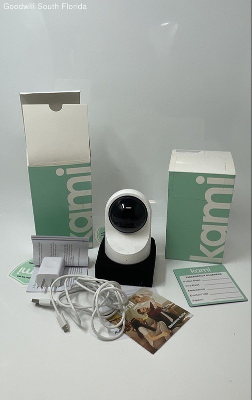 Kami YYS.3218 Motion Activated Wireless Security Cameras 2 Units Not Tested gallery
