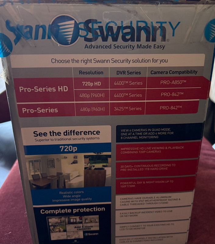 Swann Professional HD Security Camera System gallery