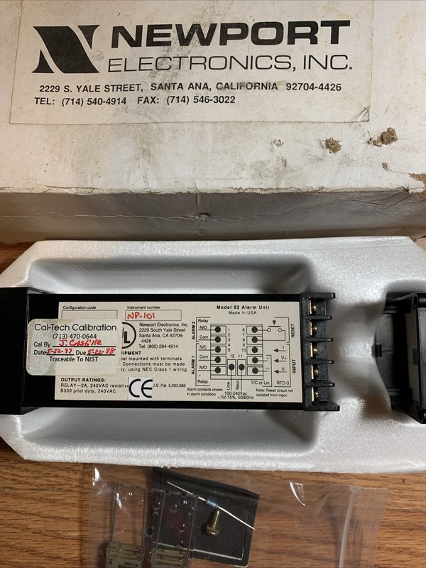 Newport Security System Relay For Model #82 parts and restoration untested gallery