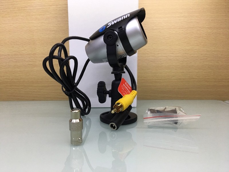 Swann Compact Indoor Camera - Silver/Black SW211-STY BNC connector included (O4) gallery