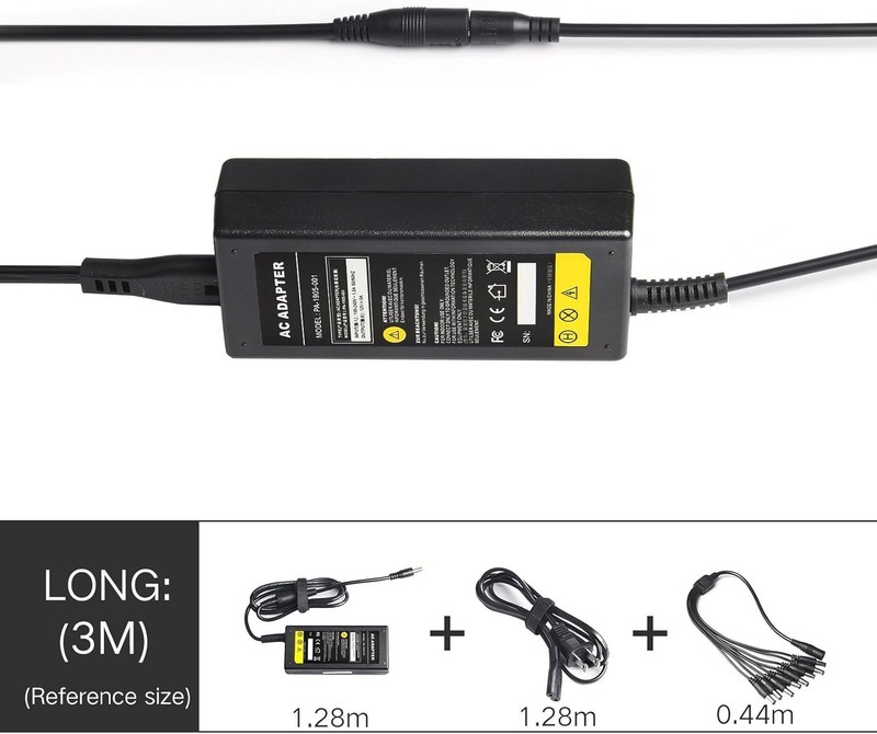 12V 5A Security Camera Power Adapter w/ 8-Way Splitter gallery