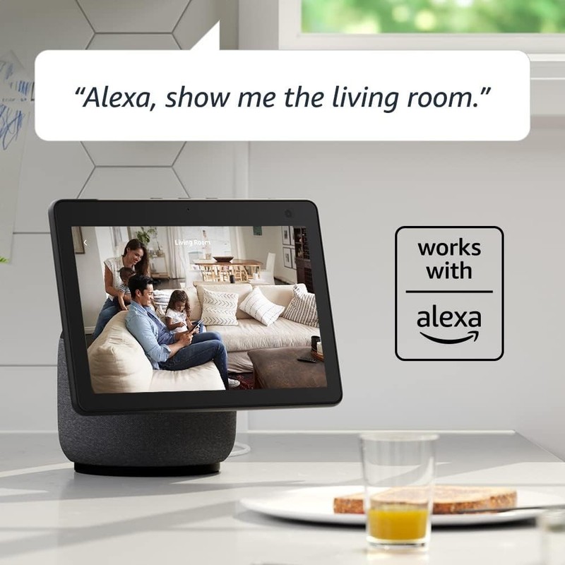 Compact Smart Security Camera - 1080P HD, Motion Detection & Alexa Integration gallery