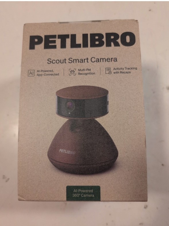 PETLIBRO Scout Smart AI Pet Security Camera Multi-Pet Recognition – COFFEE