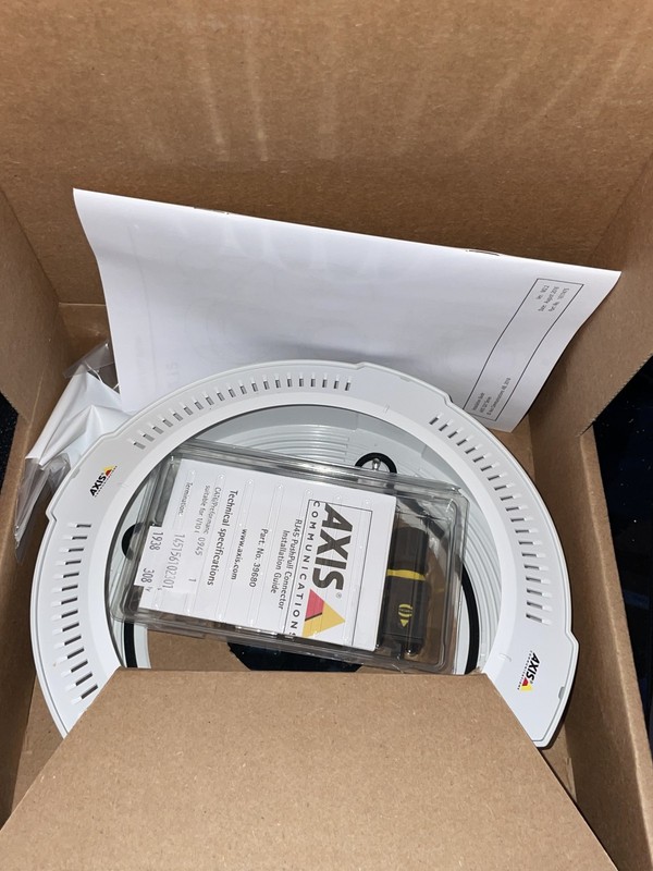 AXIS Q3708-PVE 180° Network Security Fixed Dome Camera System - TESTED gallery