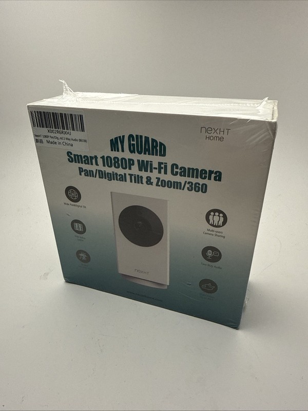 My Guard Smart 1080P Wi-Fi Camera Pan Digital Tilt and Zoom/360 Indoor