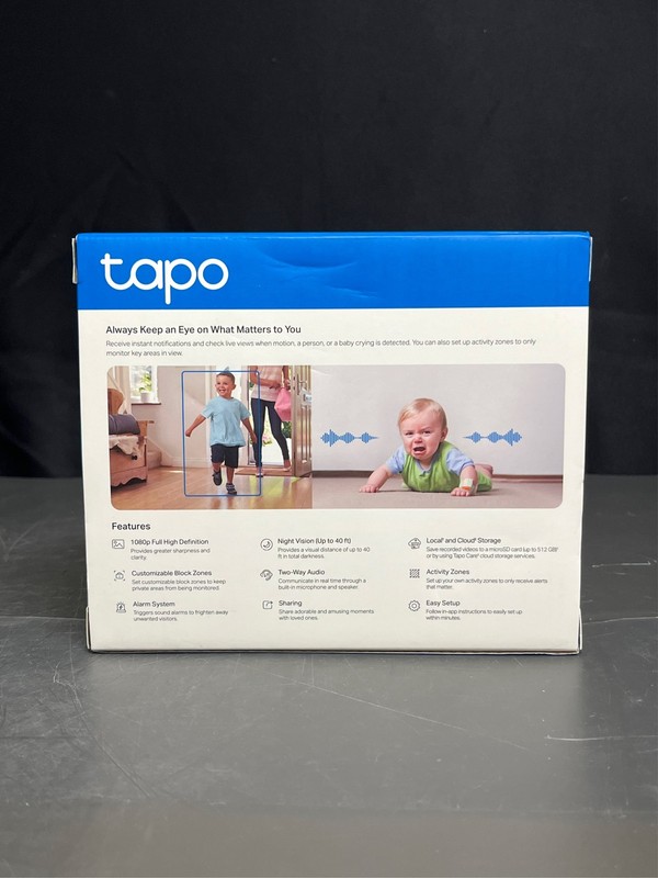 TP-Link Tapo C100, Tapo 1080P Indoor Security Camera for Baby Monitor gallery