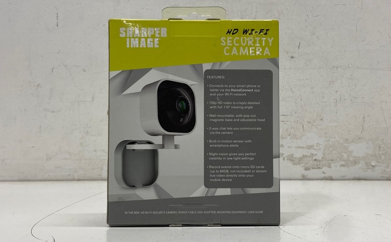 Sharper Image SVC561 HD Wi-Fi Security Camera 720p Night Vision New As-Is gallery
