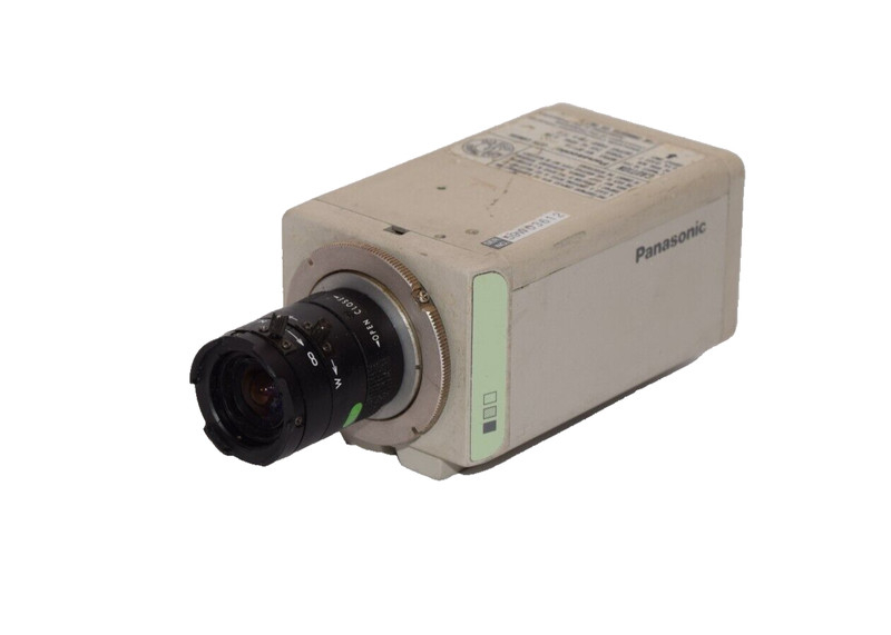 PANASONIC WV-BP114 24Vac 60Hz 2.3W CCTV Camera W/ Computar 3.5-8mm Lens