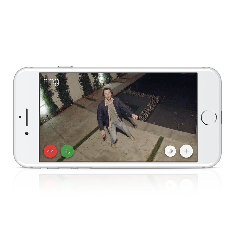 Ring Spotlight Cam Wired Plugged-in HD Security Camera Built-in Spotlights White gallery