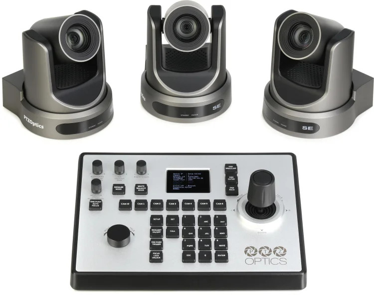PTZOptics Producer Move SE 20X PTZ Camera Bundle
