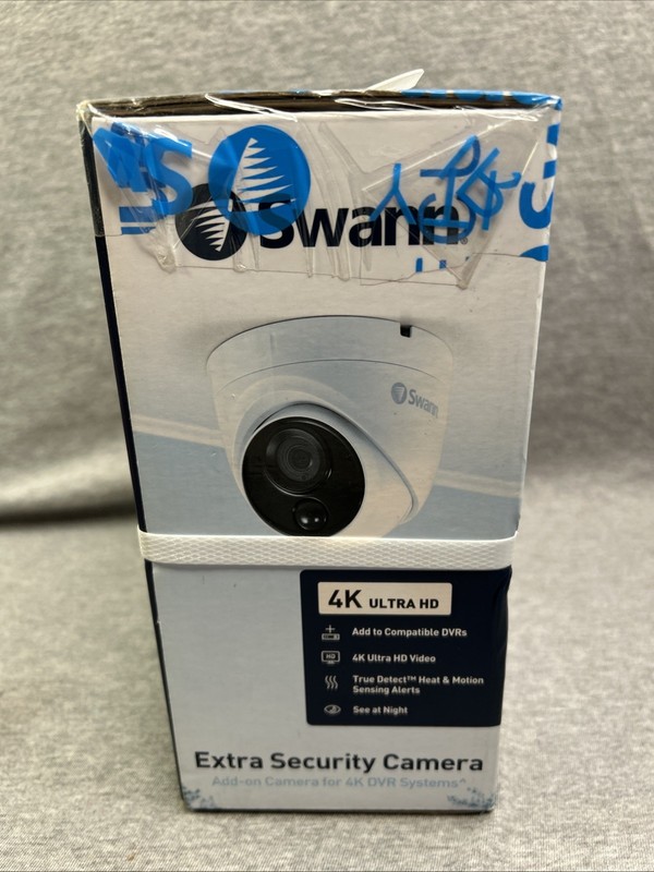 Swann Extra Home Security Camera 4K Ultra HD Night Vision, new open box gallery