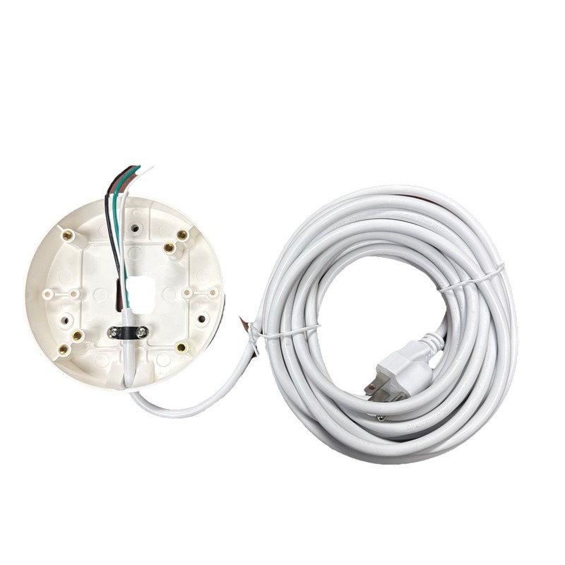 Power Cable & Mounting Plate for Ring Floodlight Cam / Blink / eufy S330