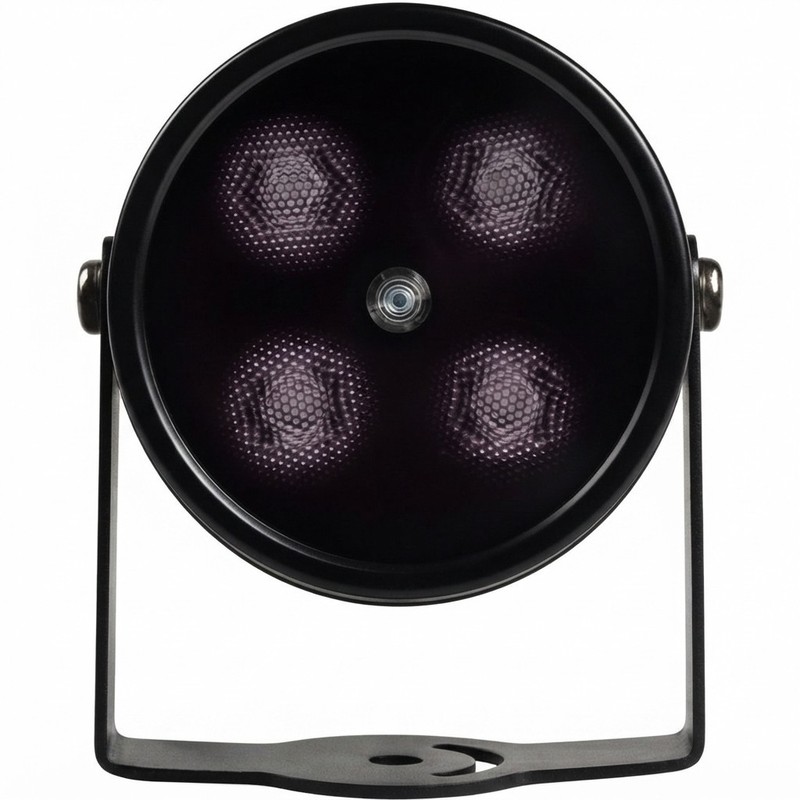 80ft Infrared Illuminator No Hot Spot Wide Angle for CCTV Surveillance