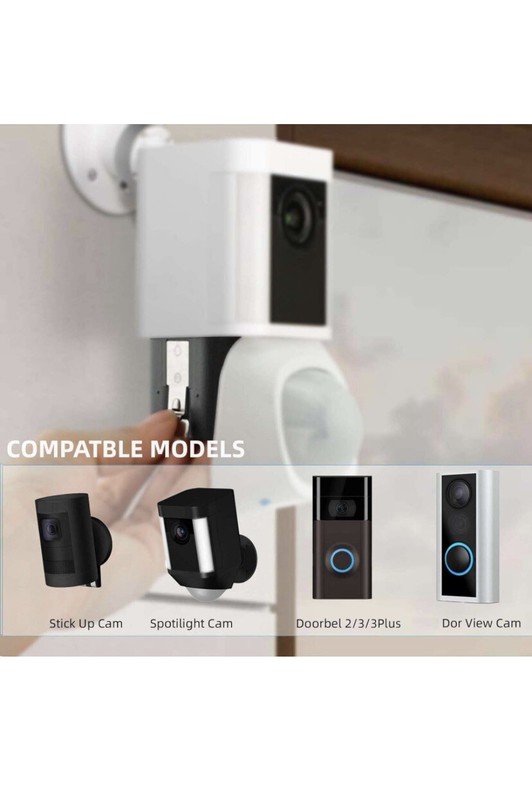 2 Packs 6040mAh Replacement Battery Compatible with Ring-Doorbell Camera 2/3/4 gallery