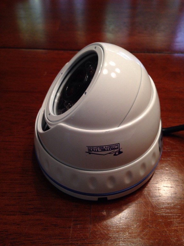 4 New In Box 1000TVL 720P 1.3MP 24IR DOME CCTV CAMERA White Protective Security gallery