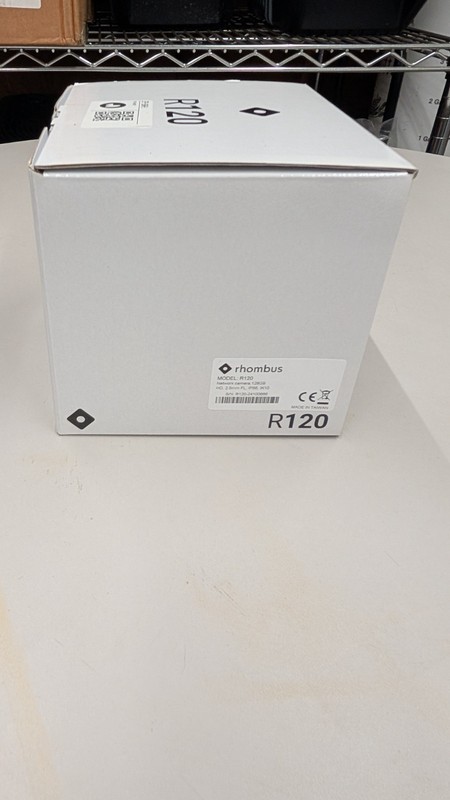 NEW IN BOX Rhombus Systems R120 128GB 2MP 2.8mm FL Dome Camera gallery
