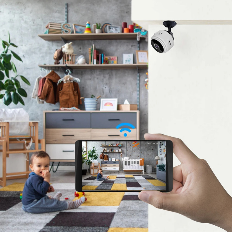 Wireless Camera HD 1080P Voice Video Recorder Night Vision USB Rechargeable Remo gallery