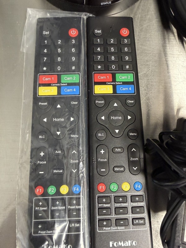 FoMaKo PTZ Streaming 2 Camera System And Controller w/extras NDI/SDI/HDMI/USB gallery