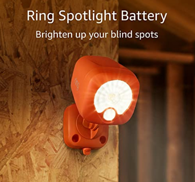 Ring Jobsite Security – Spotlight Battery Wireless Outdoor Light gallery