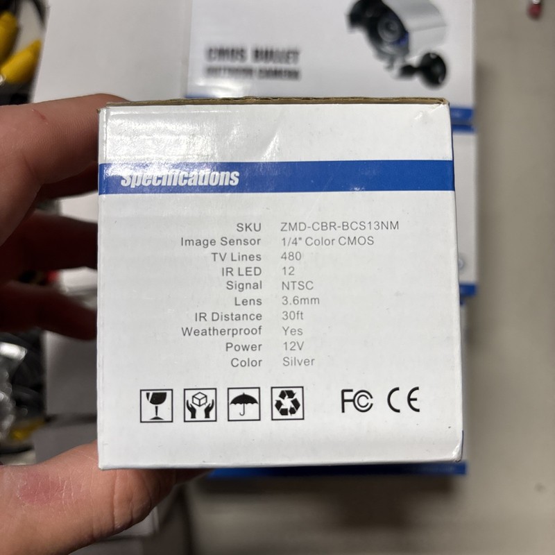 4 Sets of Wire For Zmodo Security Cameras #CM-C11631SV Bullet Cameras gallery