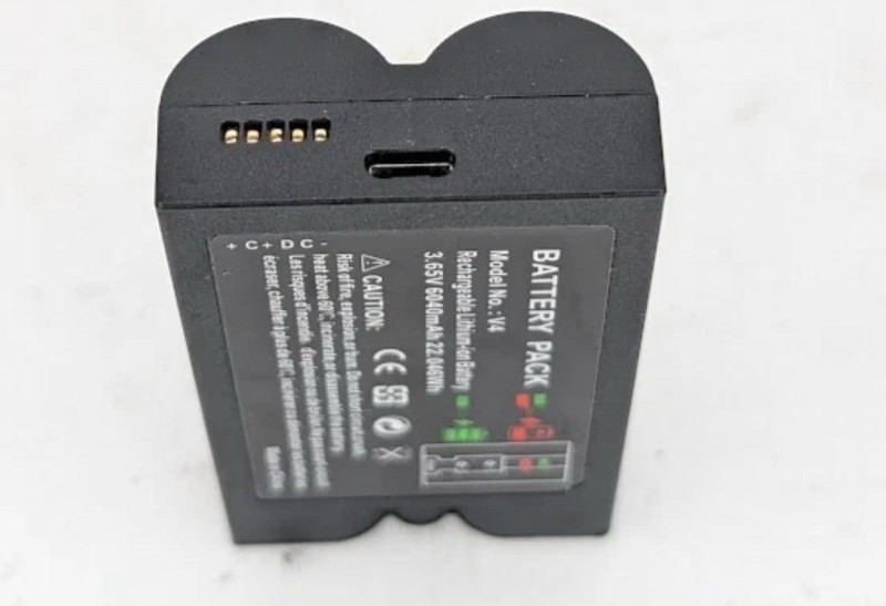 (1) V4 Rechargeable Battery Pack For Ring Video Door Bell 4, 3, 2 Quick Release
