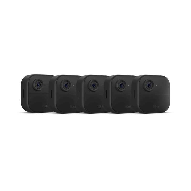 Wireless Smart Security Camera 1080p HD 5 System Blink Outdoor two-year battery