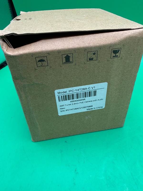 4MP PoE IP Turret Dome Camera 2.8mm Full Color w/ Audio IPC-Y4T28A-C gallery