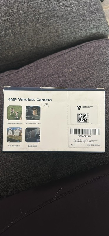 2.4G/5G WiFi 4MP Smart Battery Home Camera Security gallery