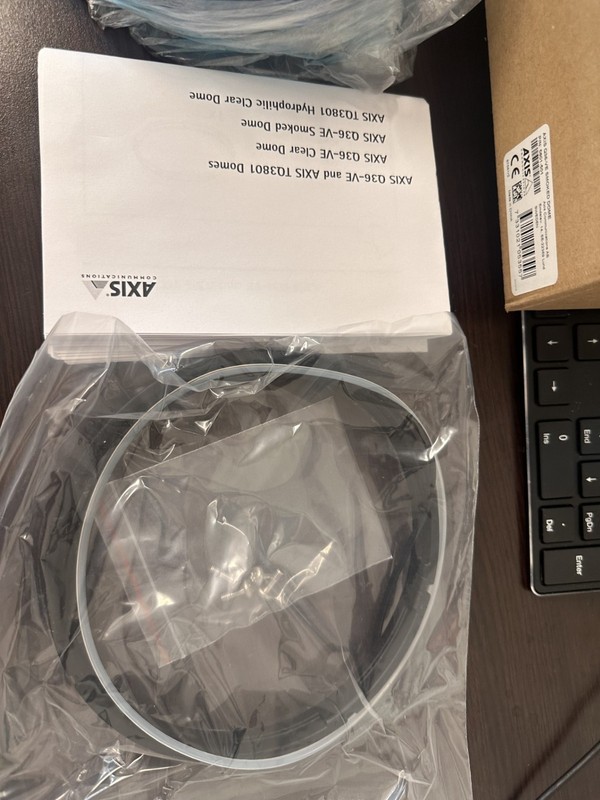 Axis Communications Q36-VE smoked dome gallery