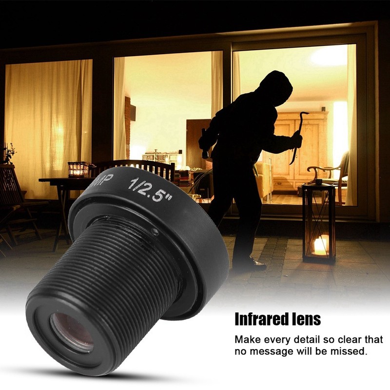 2.1mm 5MP HD Wide Angle CCTV IR Lens For Security IP Camera VUBL gallery