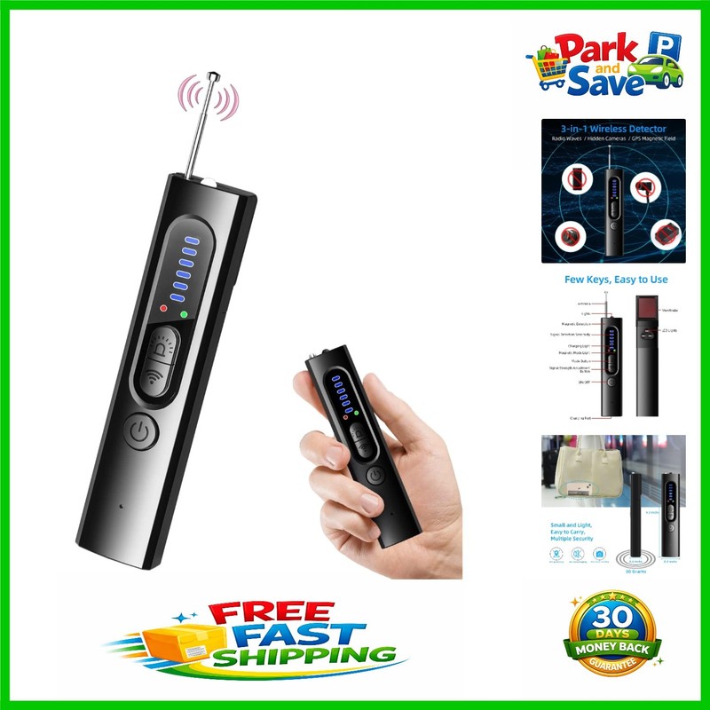 Compact GPS Tracker Detector & Hidden Camera Sweeper – Privacy Protection Tool